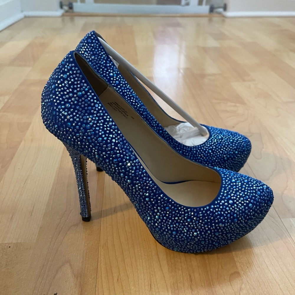 Pleaser rhinestone heels